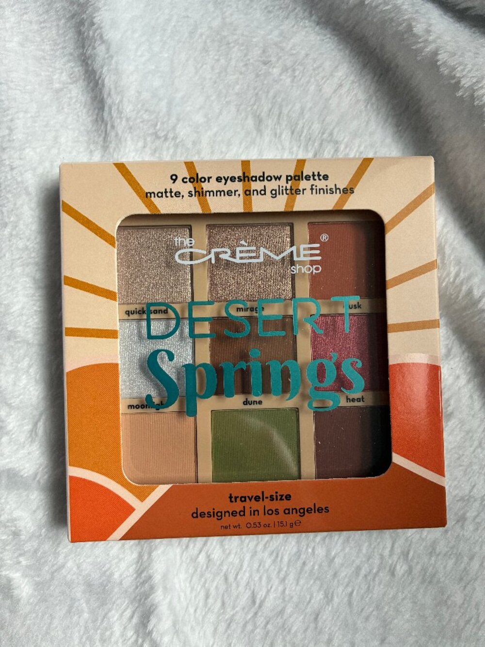 The Crème Shop Desert Springs Eyeshadow Palette